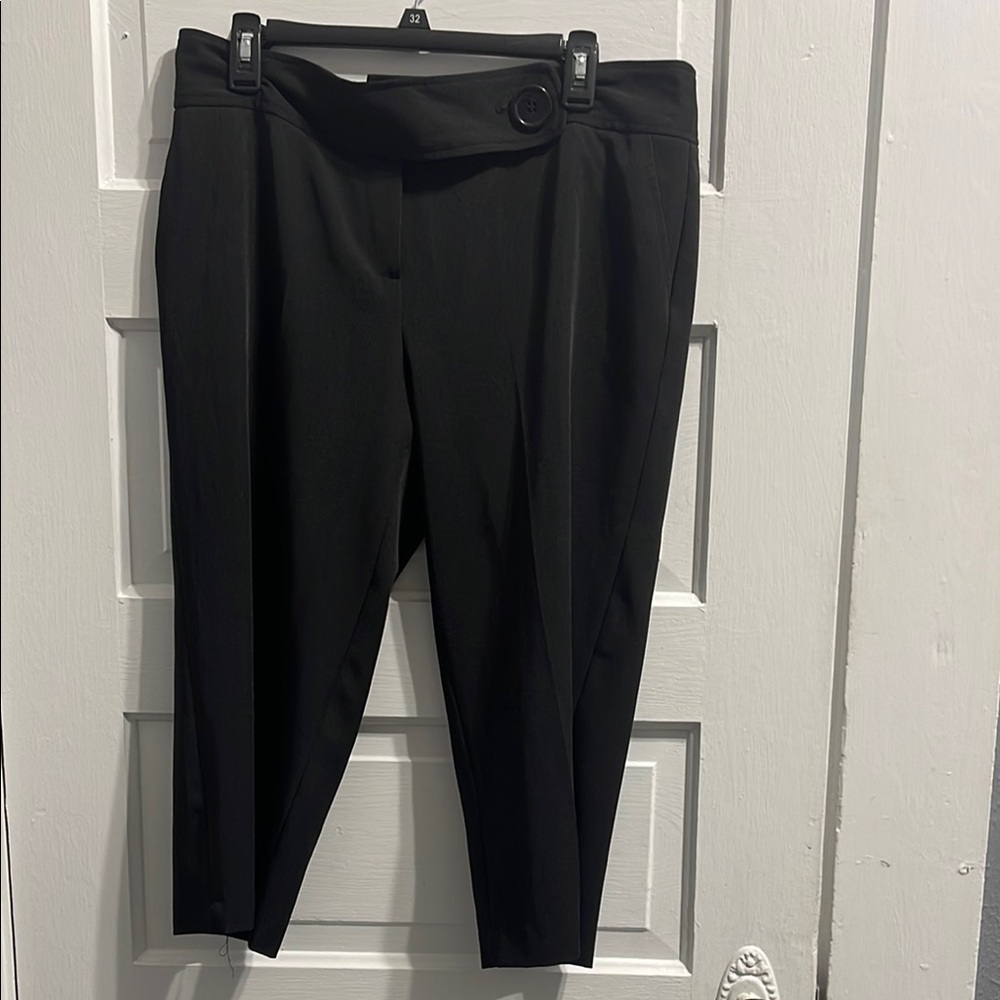 Cato Black Cropped Ankle Pants